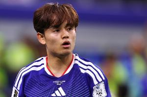 日媒：久保建英可能伤缺数周，日本预计将以25人迎战突尼斯