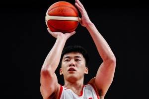 中国男篮今天26罚22中 罚球命中率84.6%！