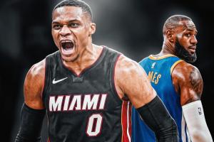 纽约邮报：热火是威少潜在下家 但如果詹姆斯加盟威少则不会前往